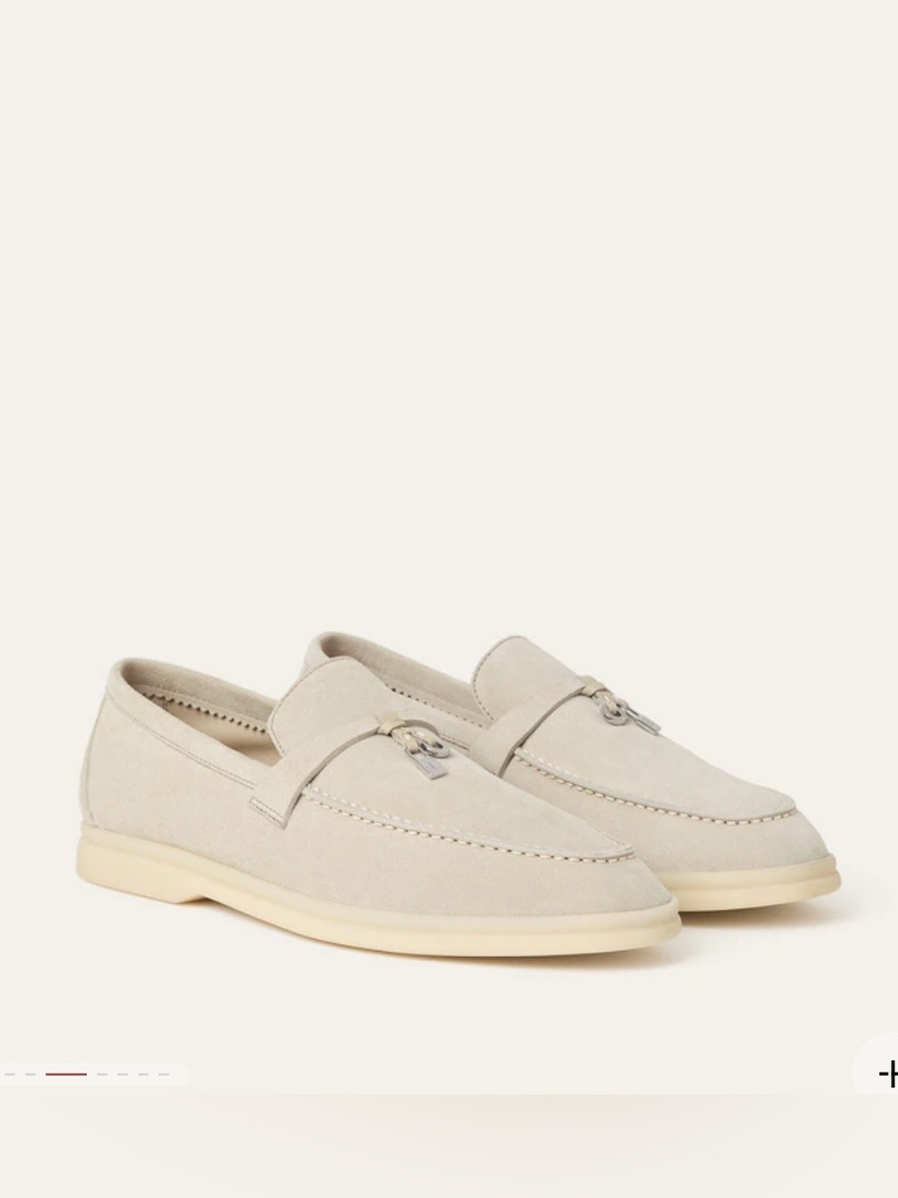 Loro Piana summer walk charm loafer size 38.5